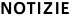 NOTIZIE