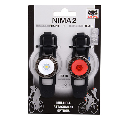 Cat Eye Flashing Light Rear Chrome Black Cat Eye Flashing Light Rear Chrome Black