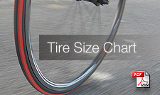 Circumference Bike Tire Chart