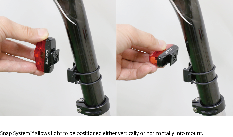 1PC Bicycle Front Light Mount Adapter For CATEYE HL-EL135 VOLT100 Plastic Black 