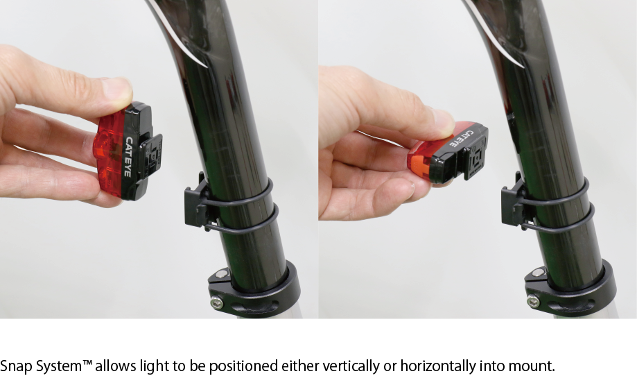 thumbnail image 2 of CatEye HL-EL135 Headlight & Omni 3 Rear Bike Light Set - Super Bright Commuter Safety Combo 2 of 11