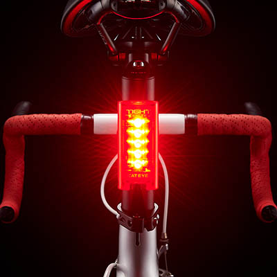 Cateye Tight Kinetic Zyklus Fahrrad fahren LED hinten Bremslicht 