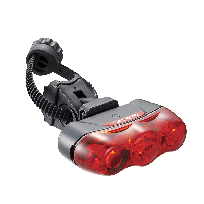 CatEye TL-LD630-R 3 RAPID Rear Tail Light Taillight Flashing LED Bike Red 