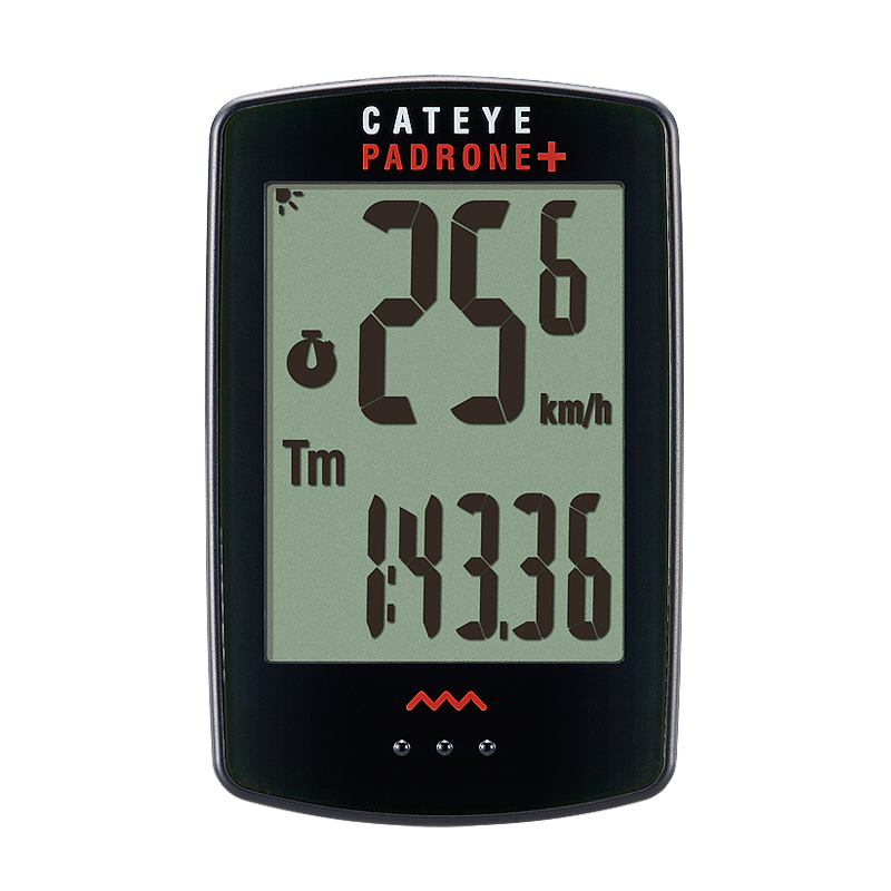Silikon GPS Fahrrad Case Schutzhülle kwmobile Hülle kompatibel mit CatEye Padrone/Padrone+ in Schwarz 
