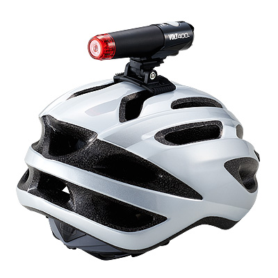 EL462RC-H CatEye Volt 400 Duplex Bicycle Head Light w/Helmet Mount 