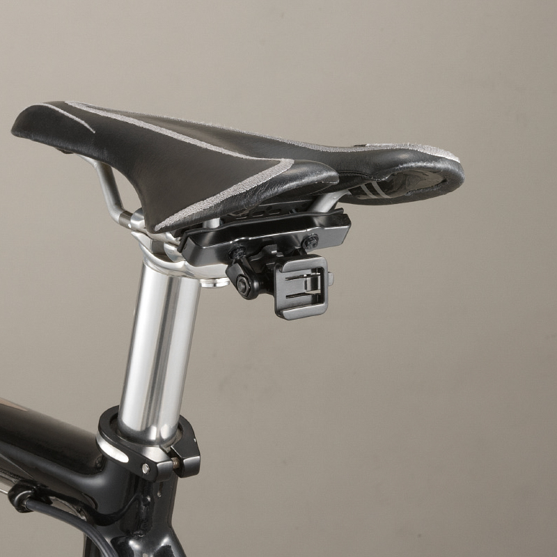 Cateye RM-1 Rear Saddle Seat Rail Mount Bracket Black Bicycle Bike Cycle Light 
